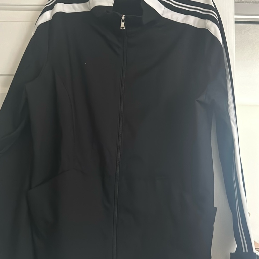 Black exercise jacket